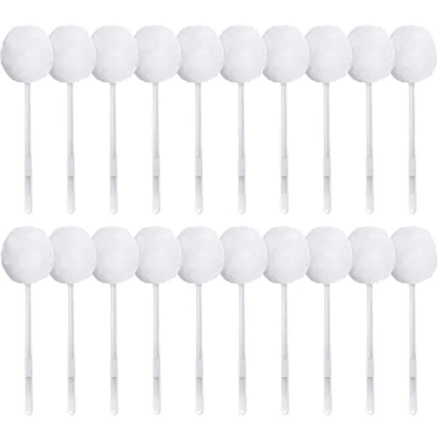 Curated Picks Toilet Bowl Brush with Long Plastic Handle Bulk Disposable White Soft Swab Toilet Bowl Cleaners Mop with Silk Cot
Curated Picks Toilet Bowl Brush with Long Plastic Handle Bulk Disposable White Soft Swab Toilet Bowl Cleaners Mop with Silk Cot