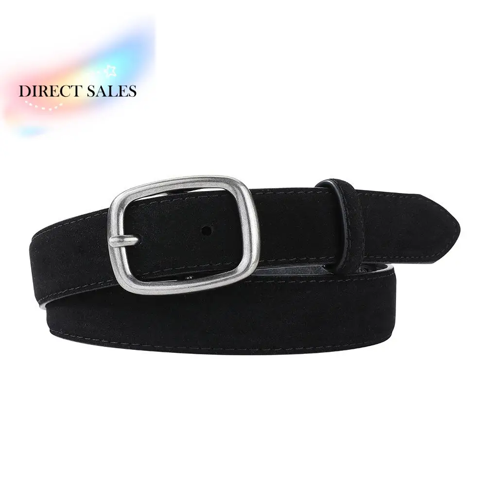 Adjustable Jeans Decor Suede Belt Width Korean Style Pu Waistbands Fashion Silver Square Buckle Trouser Decoration Daily
Adjustable Jeans Decor Suede Belt Width Korean Style Pu Waistbands Fashion Silver Square Buckle Trouser Decoration Daily