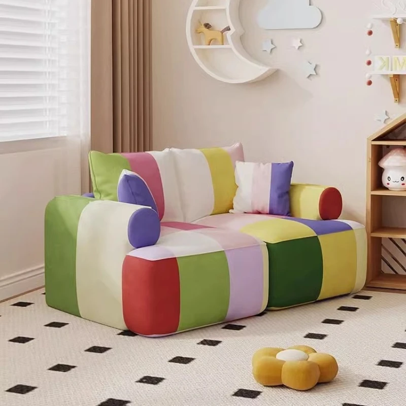 Popular cute children's reading corner reading room small sofa small apartment living room sofa bedroom double fabric sofa home
Popular cute children's reading corner reading room small sofa small apartment living room sofa bedroom double fabric sofa home