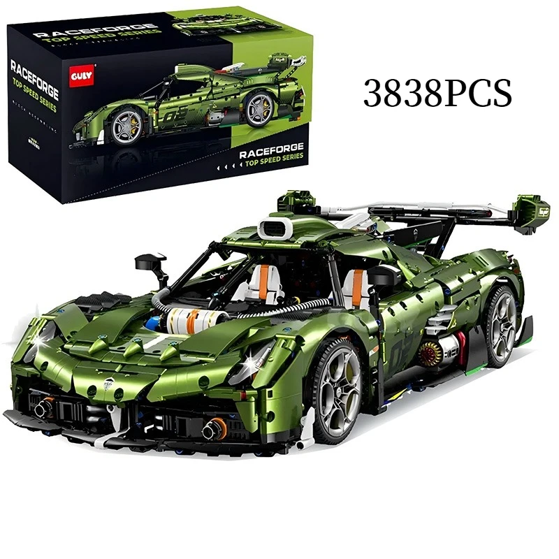 3838PCS Technical 1:8 Ghost of the North Super Car Building Blocks Mechanical Racing Vehicle Model Collection Gift
3838PCS Technical 1:8 Ghost of the North Super Car Building Blocks Mechanical Racing Vehicle Model Collection Gift