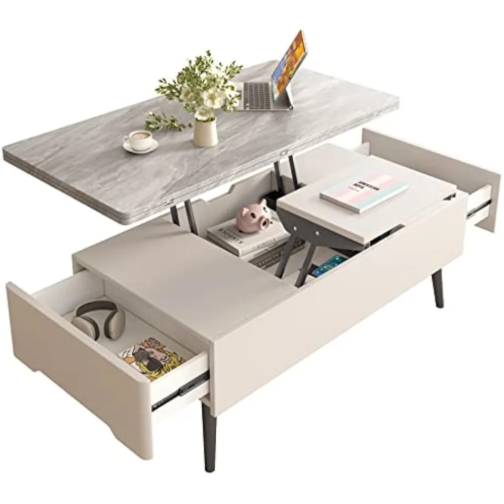 GraceNook Lift Top Coffee Table, Grey Faux Marble Coffee Table Living Room, Lift Top Coffee Table with Storage, Coffee Table Con
GraceNook Lift Top Coffee Table, Grey Faux Marble Coffee Table Living Room, Lift Top Coffee Table with Storage, Coffee Table Con