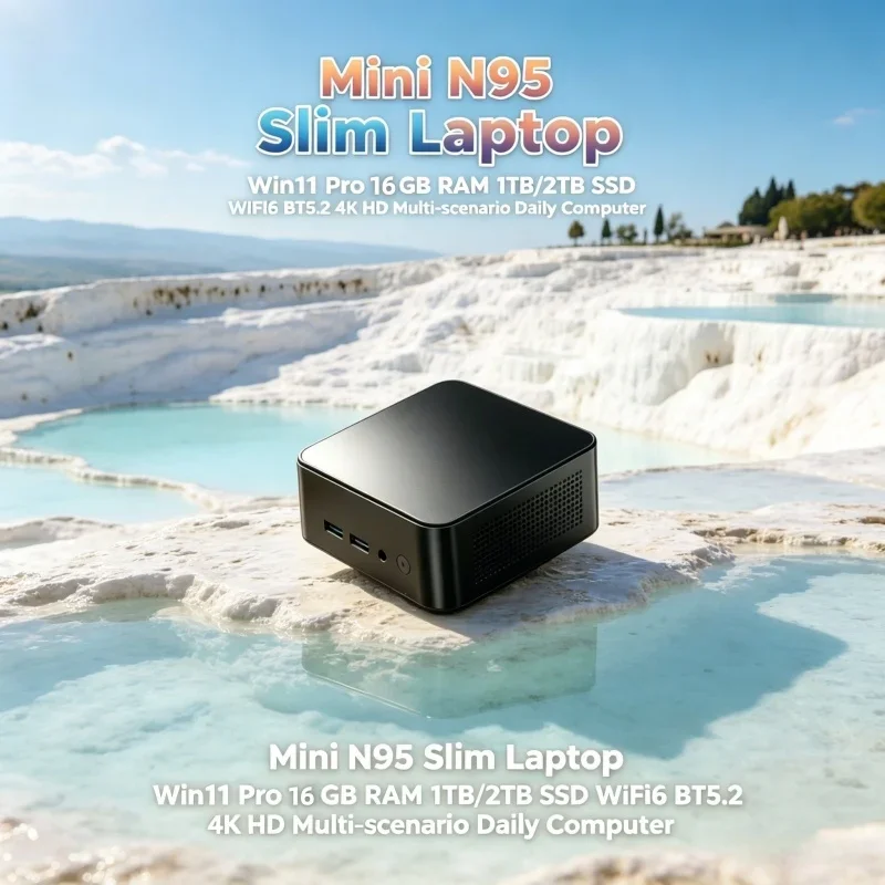 Best Selling Mini N95 Slim Laptop Win11 Pro 16GB RAM 1TB/2TB SSD WiFi6 BT5.2 4K HD Multi-scenario Daily Computer
Best Selling Mini N95 Slim Laptop Win11 Pro 16GB RAM 1TB/2TB SSD WiFi6 BT5.2 4K HD Multi-scenario Daily Computer