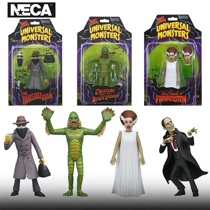 NECA Toys The Invisible Man, Bride Of Frankenstein, Creature From The Black Lagoon And The Phantom Of The Opera Action Doll
NECA Toys The Invisible Man, Bride Of Frankenstein, Creature From The Black Lagoon And The Phantom Of The Opera Action Doll