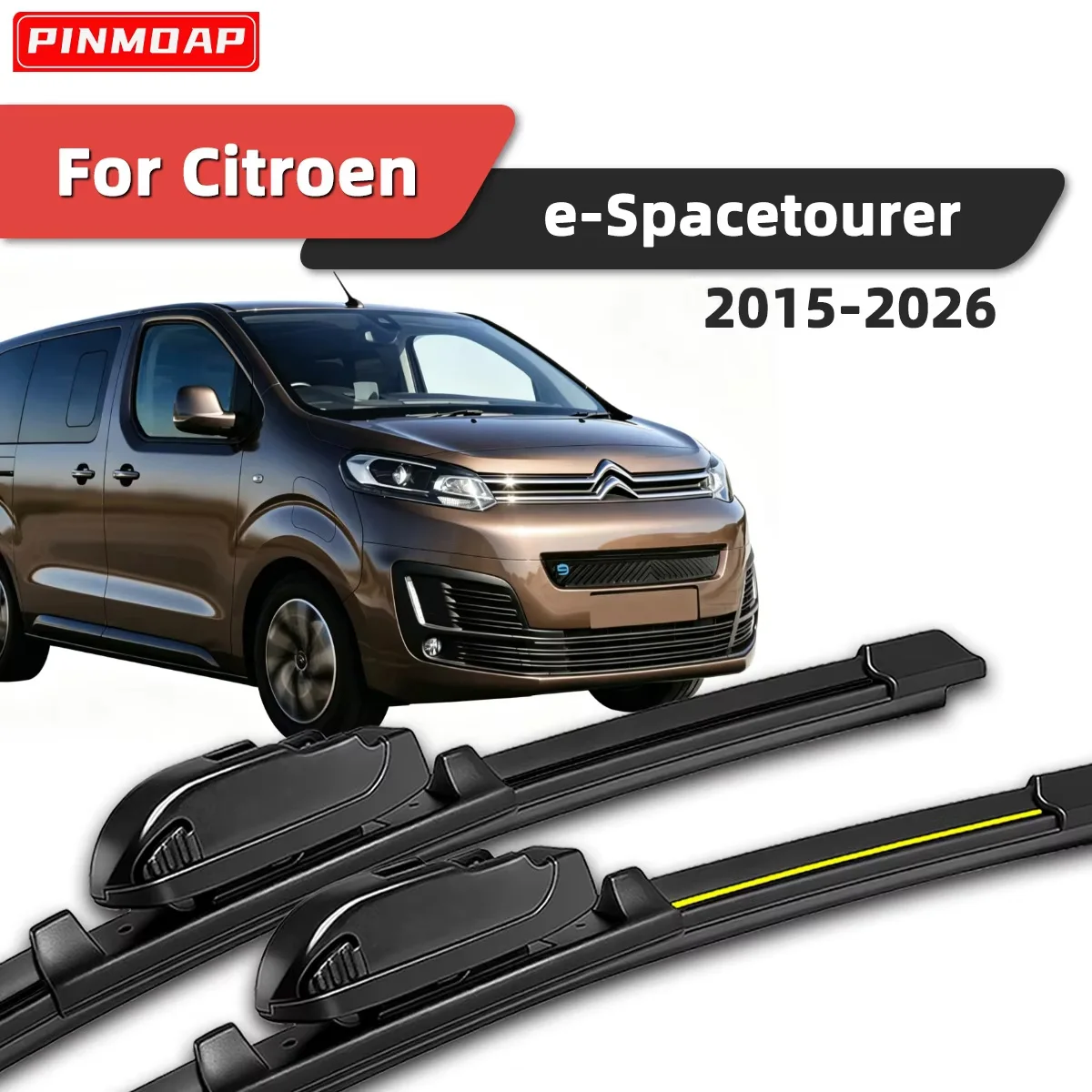 2PCS Front Windshield Wiper Suitable For Citroen e-Spacetourer 2015-2026 Front Windshield Silent Wiper Automotive Parts 2025
2PCS Front Windshield Wiper Suitable For Citroen e-Spacetourer 2015-2026 Front Windshield Silent Wiper Automotive Parts 2025
