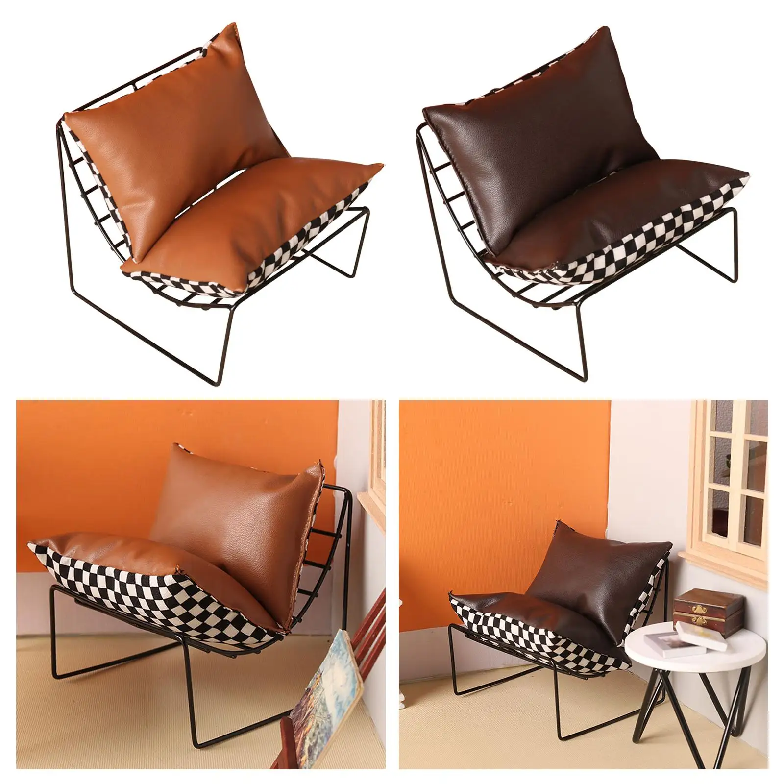 Miniature Backrest Chair Pretend sofa Chair Mini Rocking Chair for DIY Scene Children Toy Accessory Pretend Play Decoration
Miniature Backrest Chair Pretend sofa Chair Mini Rocking Chair for DIY Scene Children Toy Accessory Pretend Play Decoration