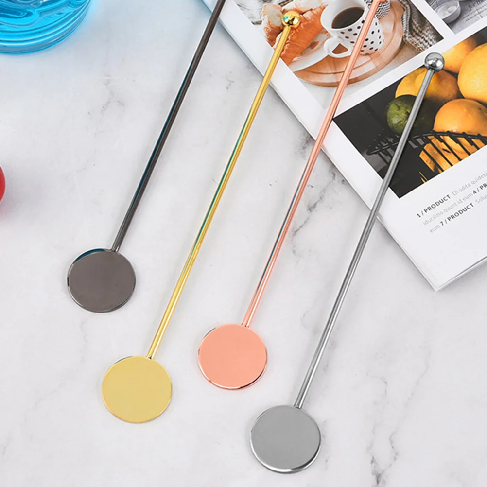 4pcs Stainless Steel Stirring Rod Strong Bar Swizzle Stick for Cocktail Coffee Cream Juice Blender Mixing Tool
4pcs Stainless Steel Stirring Rod Strong Bar Swizzle Stick for Cocktail Coffee Cream Juice Blender Mixing Tool
