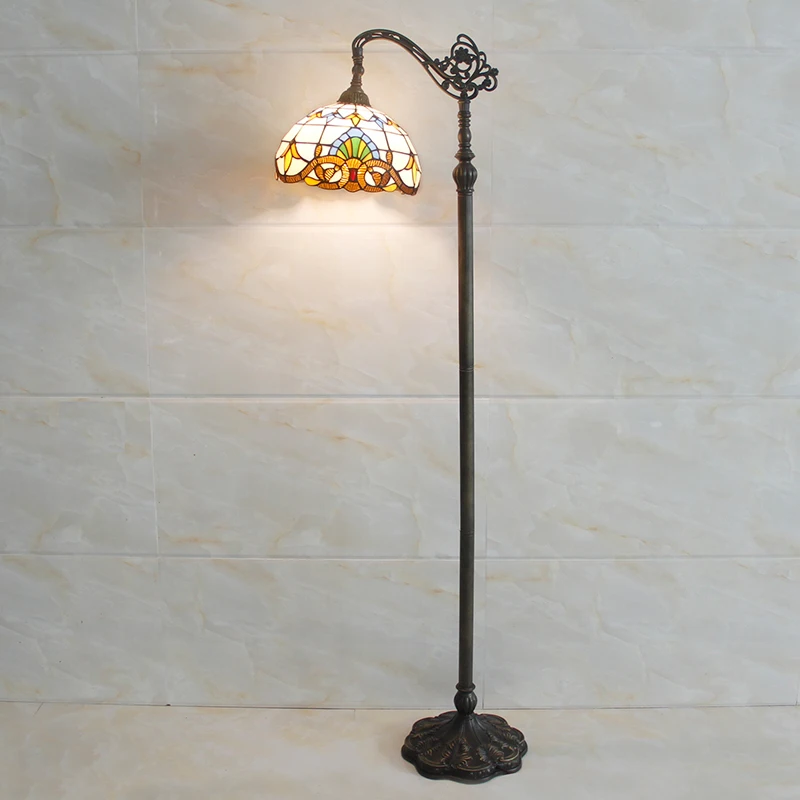 163 cm 64" Tall Floor lamp for Living room decor baroque sunflower design Tiffany stained glass shade decoration lamps standing
163 cm 64" Tall Floor lamp for Living room decor baroque sunflower design Tiffany stained glass shade decoration lamps standing