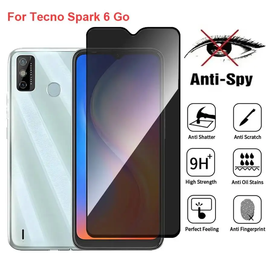 Spark 6 Ke5j Anti Spy Privacy Tempered Glass Screen Protector Compatible For Tecno Spark6 Go Phone Film
Spark 6 Ke5j Anti Spy Privacy Tempered Glass Screen Protector Compatible For Tecno Spark6 Go Phone Film