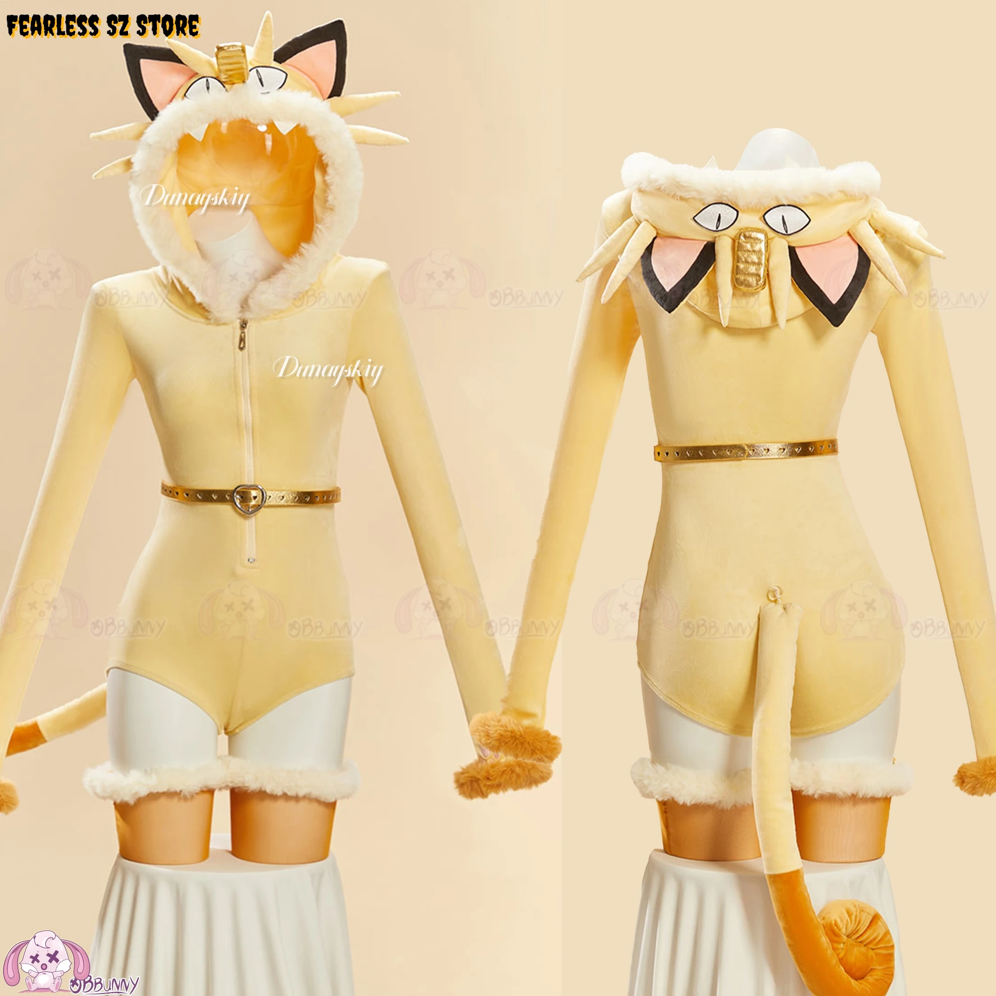 Новый костюм для косплея Meowth на Хэллоуин, Рождество, аниме, вечерние игры Comic Con, повседневная модная одежда
Новый костюм для косплея Meowth на Хэллоуин, Рождество, аниме, вечерние игры Comic Con, повседневная модная одежда