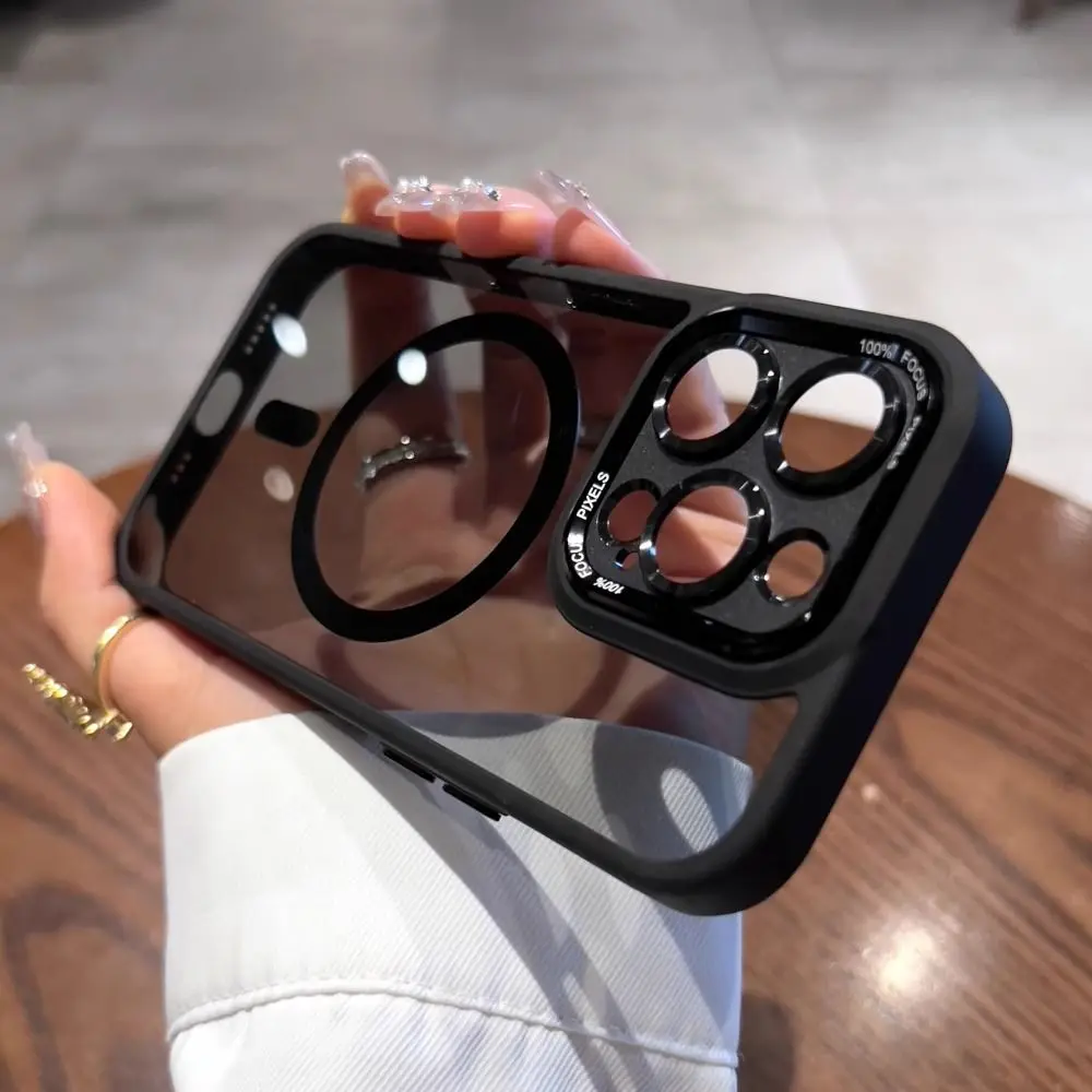 New Transparent Aggreko Case for iPhone 16 15 14 13 12 11 Pro Max Plus Fall Prevention Anti-Fingerprints Magsafe Magnetic Cover
New Transparent Aggreko Case for iPhone 16 15 14 13 12 11 Pro Max Plus Fall Prevention Anti-Fingerprints Magsafe Magnetic Cover