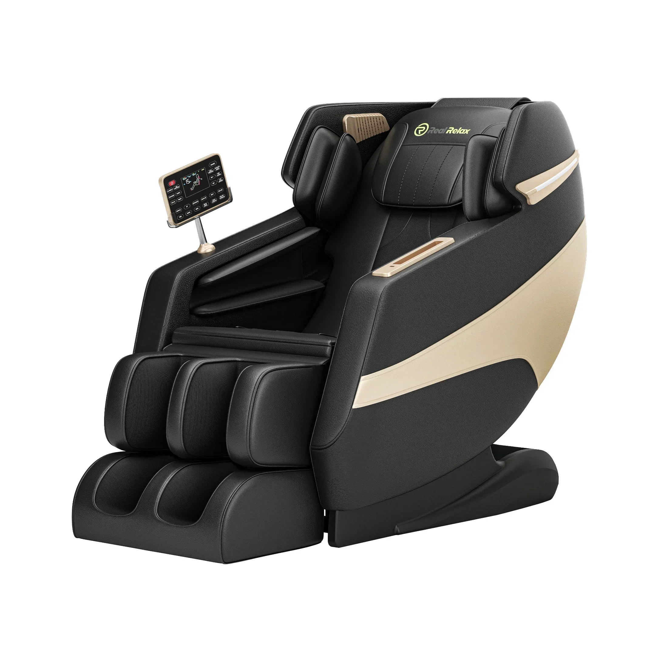 F12 Modern Faux Leather Power Reclining Heated Massage Chair with Musical Function Full Body for Living Room Sofa Zero Gravity
F12 Modern Faux Leather Power Reclining Heated Massage Chair with Musical Function Full Body for Living Room Sofa Zero Gravity