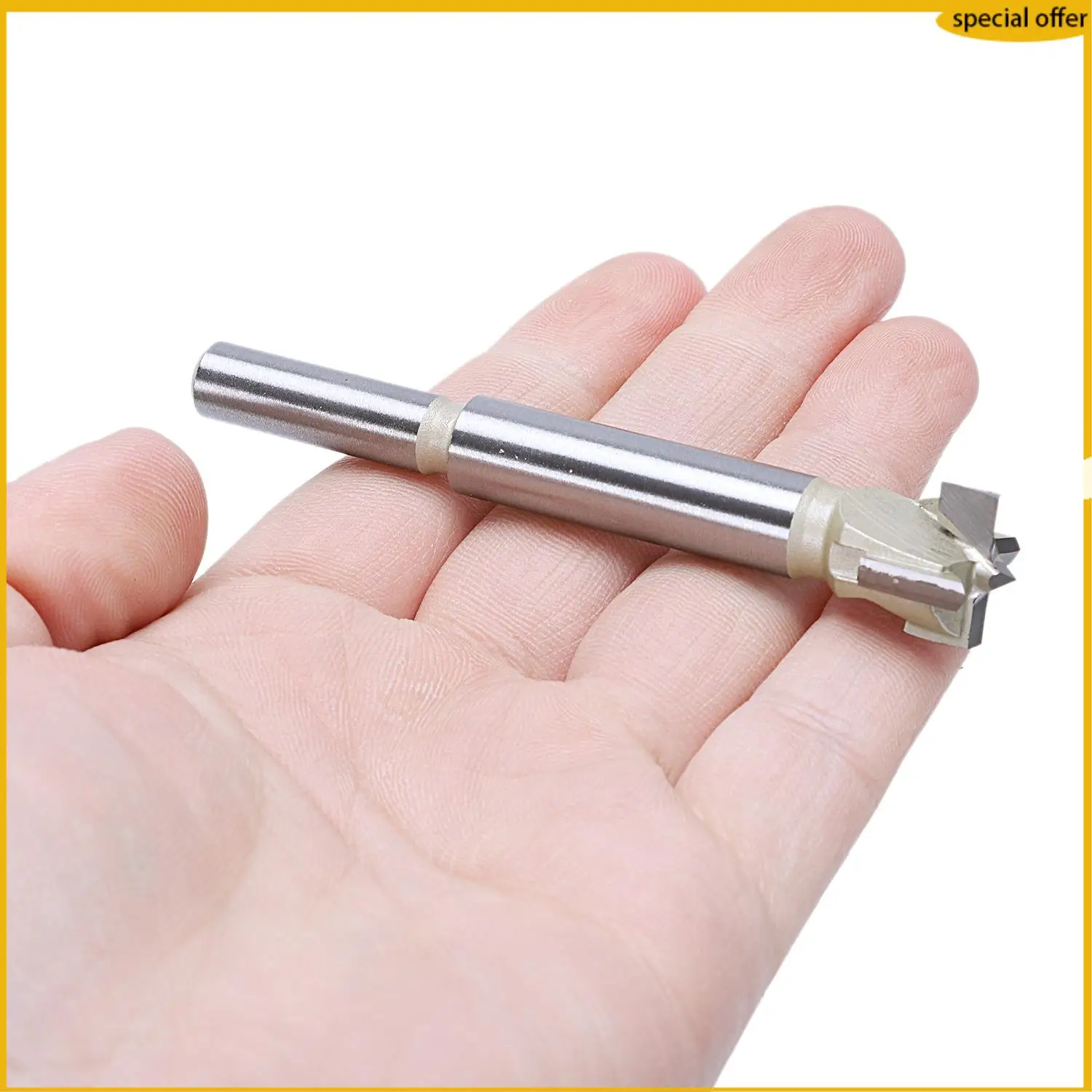 A50I 1Pcs 15Mm Forstner Tip Woodworking Tool Hole Saw Cutter Hinge Boring Bit Round Handle Carbide Tool
A50I 1Pcs 15Mm Forstner Tip Woodworking Tool Hole Saw Cutter Hinge Boring Bit Round Handle Carbide Tool