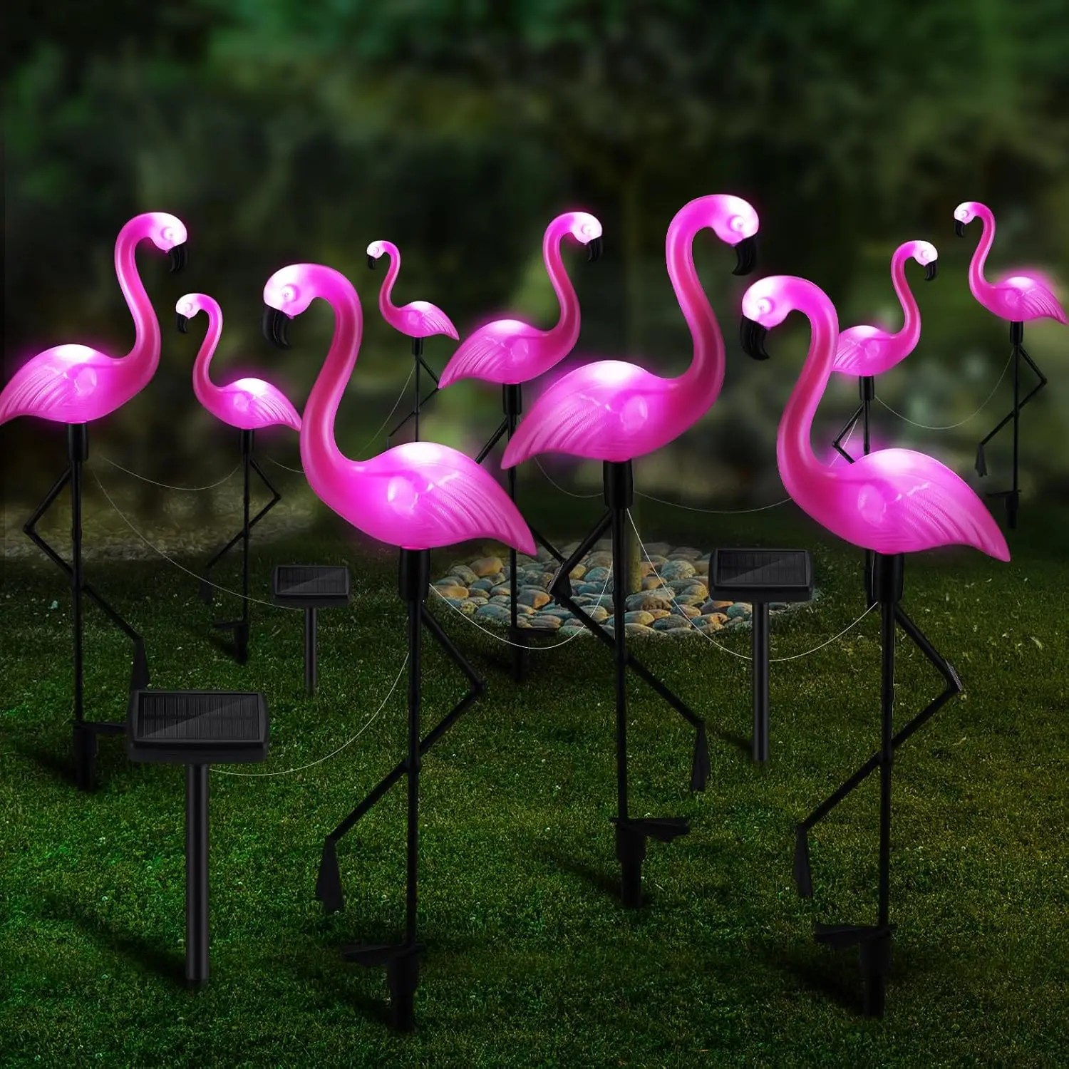 Flamingo Solar Outdoor Light IP55 Waterproof Solar Pile Light LED Light Suitable for Garden Courtyard Lawn Walkway Decoration
Flamingo Solar Outdoor Light IP55 Waterproof Solar Pile Light LED Light Suitable for Garden Courtyard Lawn Walkway Decoration