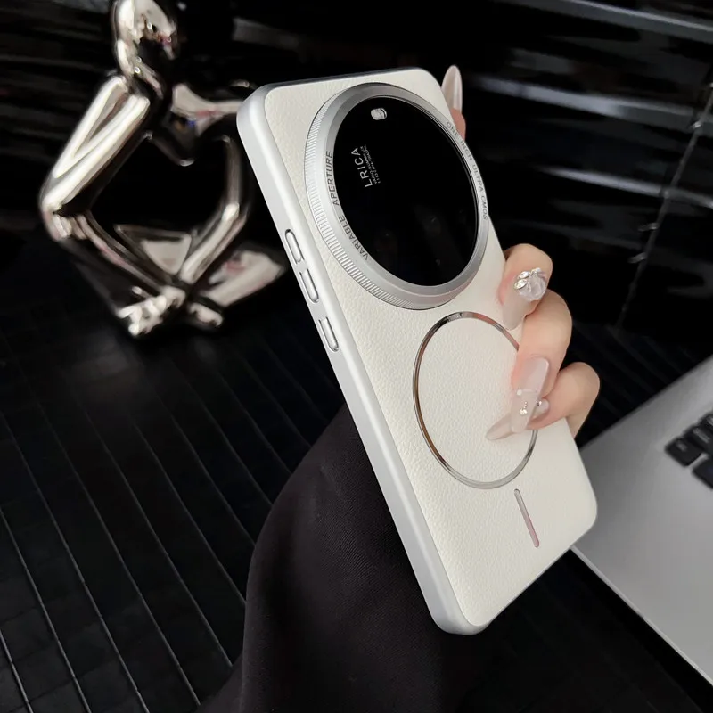 For Xiaomi 15 14 13 Ultra, 15 Pro Magnetic Case ELVEV High Quality PU Leather Hard PC Suction Phone Cover
For Xiaomi 15 14 13 Ultra, 15 Pro Magnetic Case ELVEV High Quality PU Leather Hard PC Suction Phone Cover