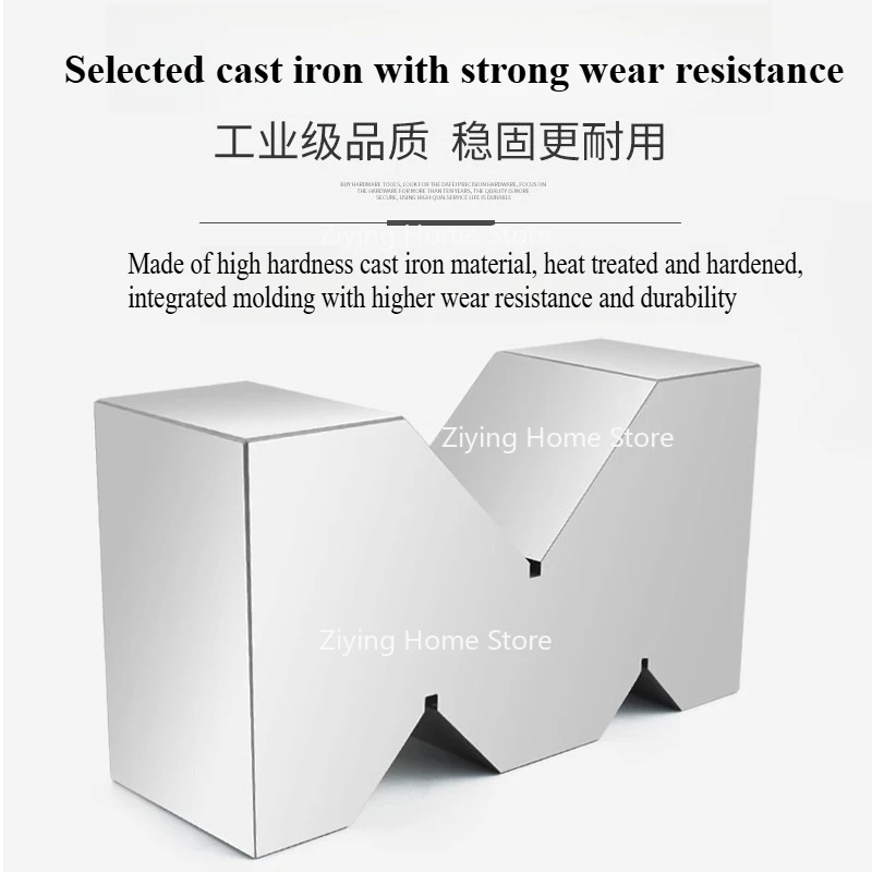 2Pcs High Accuracy Carbon Steel M Type V-block 50mm for Platform Measurement Tool Gauge Angle Block Ruler Precision Machinist
2Pcs High Accuracy Carbon Steel M Type V-block 50mm for Platform Measurement Tool Gauge Angle Block Ruler Precision Machinist