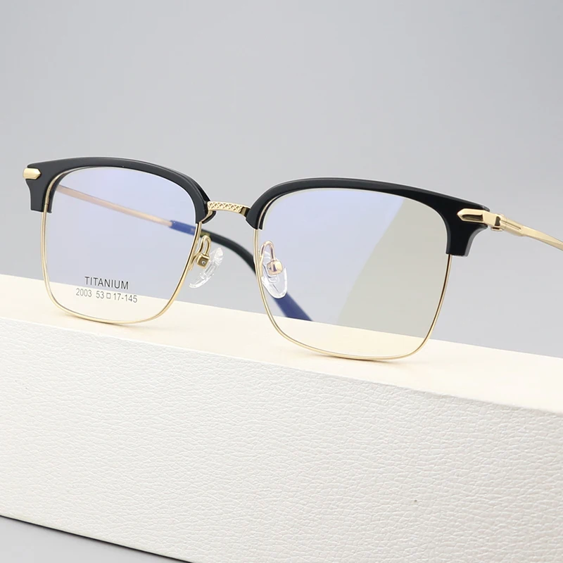 2025 New Men's Business Reading Glasses Frame Fashion Titanium Women's Optical Prescription Myopia Computer Eyeglasses Eyewear
2025 New Men's Business Reading Glasses Frame Fashion Titanium Women's Optical Prescription Myopia Computer Eyeglasses Eyewear