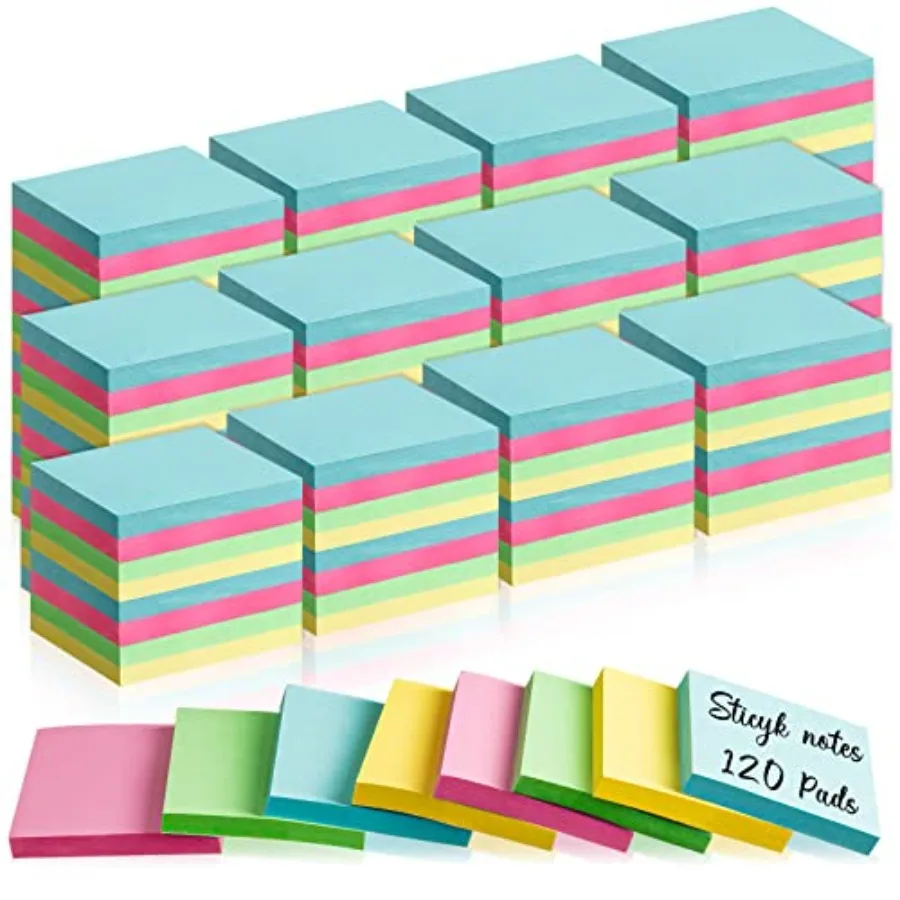 Pads Sticky Notes Bulk 1.5 x 2 Inch Mini Self Stick Note Small Assorted Bright s Paper Memo for Office School Notebook Supplies
Pads Sticky Notes Bulk 1.5 x 2 Inch Mini Self Stick Note Small Assorted Bright s Paper Memo for Office School Notebook Supplies