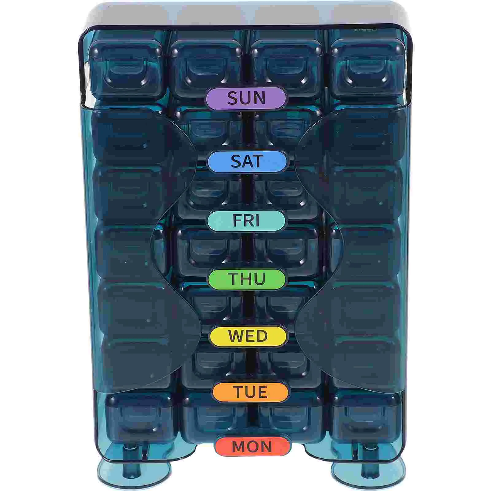 Seven-Day Pill Wear-resistant Medicine Organizer Case Cute Pack Convenient Small Plastic Holder Travel
Seven-Day Pill Wear-resistant Medicine Organizer Case Cute Pack Convenient Small Plastic Holder Travel