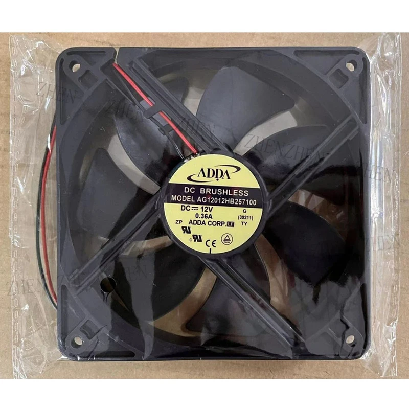 S New for ADDA AG12012HB25710 12V 0.36A 2-wire cooling fan#QW
S New for ADDA AG12012HB25710 12V 0.36A 2-wire cooling fan#QW
