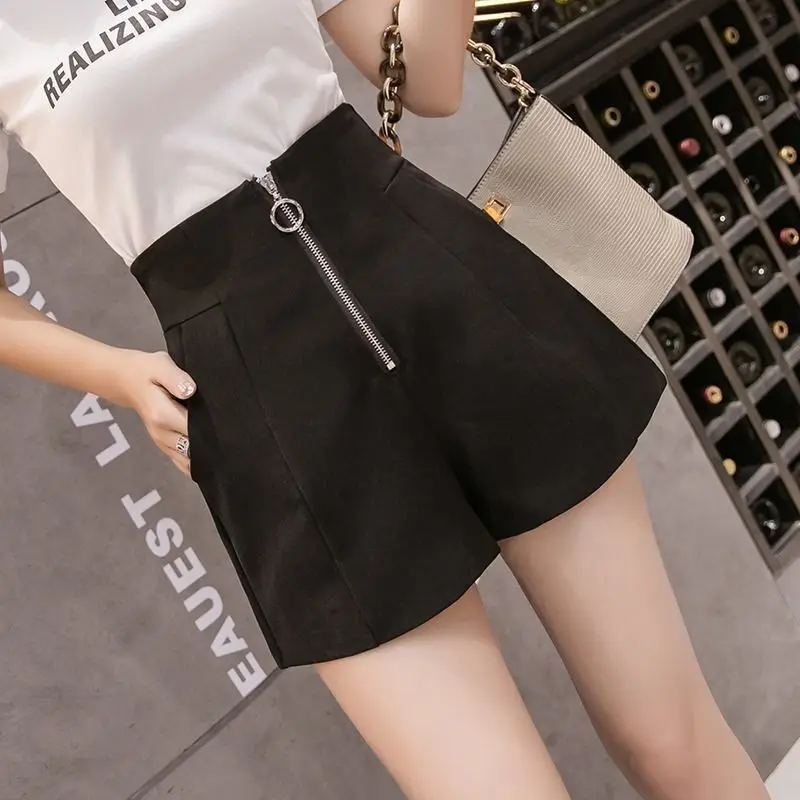 Black High Waist Short Pants Women's Spring 2026 New Style Slimming Casual Loose A-Line Suit Wide Leg Boot Pants
Black High Waist Short Pants Women's Spring 2026 New Style Slimming Casual Loose A-Line Suit Wide Leg Boot Pants