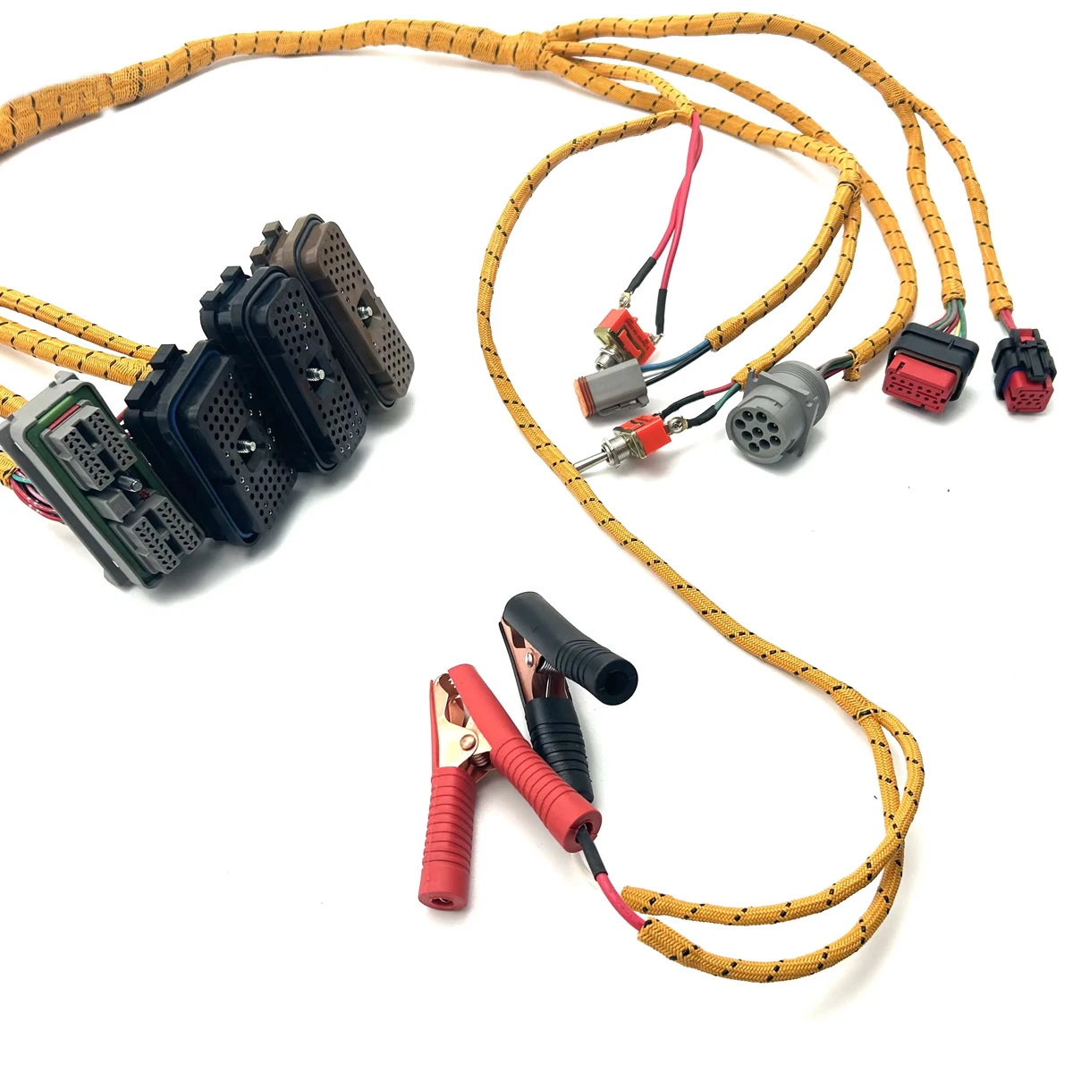 For Cat Engine Test Harness for C6.4 C7 C9 C11 C15, Excavator Throttle Inspection & Start Test Line, Diagnostic Adapter
For Cat Engine Test Harness for C6.4 C7 C9 C11 C15, Excavator Throttle Inspection & Start Test Line, Diagnostic Adapter