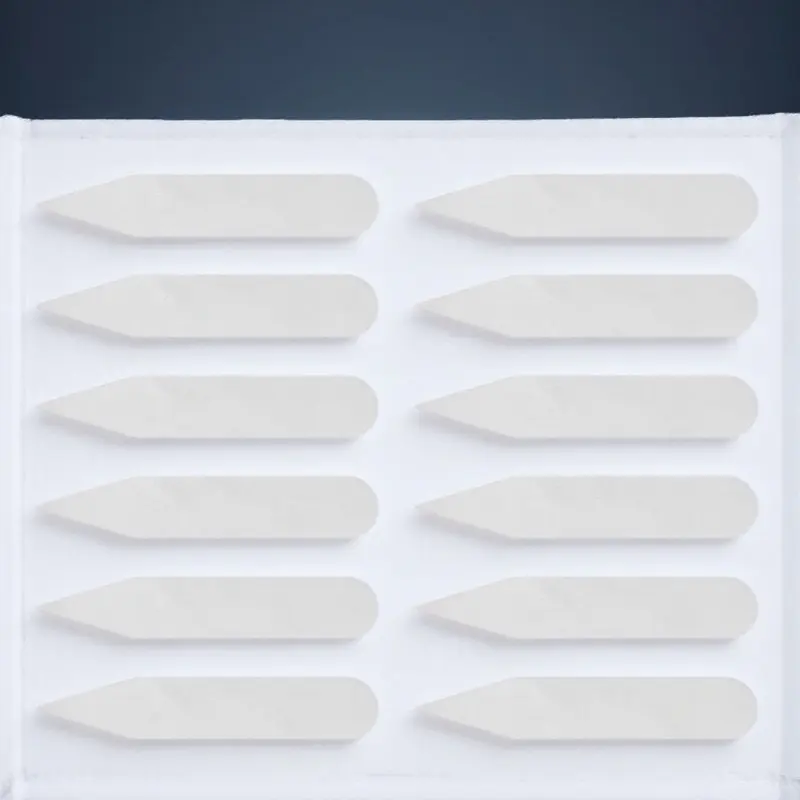 300Pcs Collar Stay Transparent Heat Resistant Shirt Collar Support Plastic Corner Piece Formal Wear Gadget Supplies
300Pcs Collar Stay Transparent Heat Resistant Shirt Collar Support Plastic Corner Piece Formal Wear Gadget Supplies