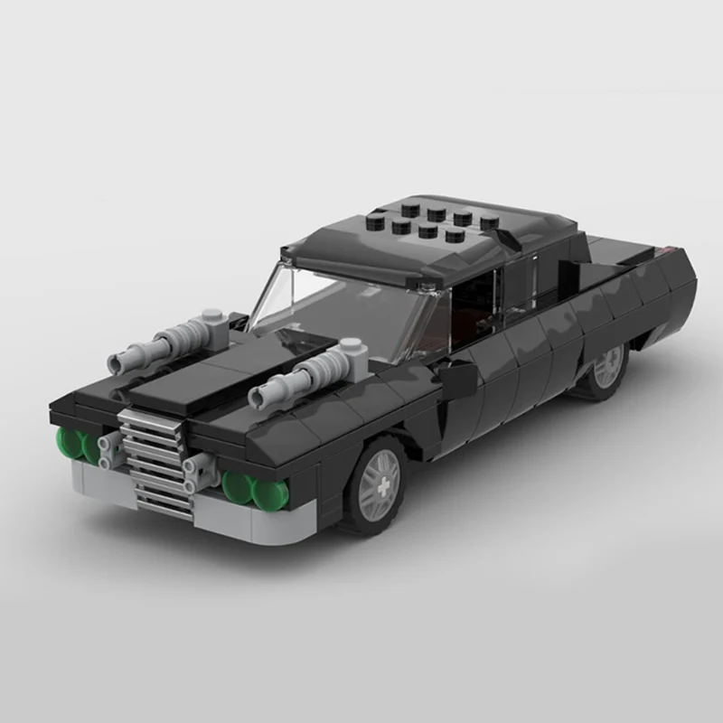 Popular Movie Model MOC Building Bricks Black Muscle Car Modular Technology Children Holiday Gifts Assemble Toys Suit
Popular Movie Model MOC Building Bricks Black Muscle Car Modular Technology Children Holiday Gifts Assemble Toys Suit