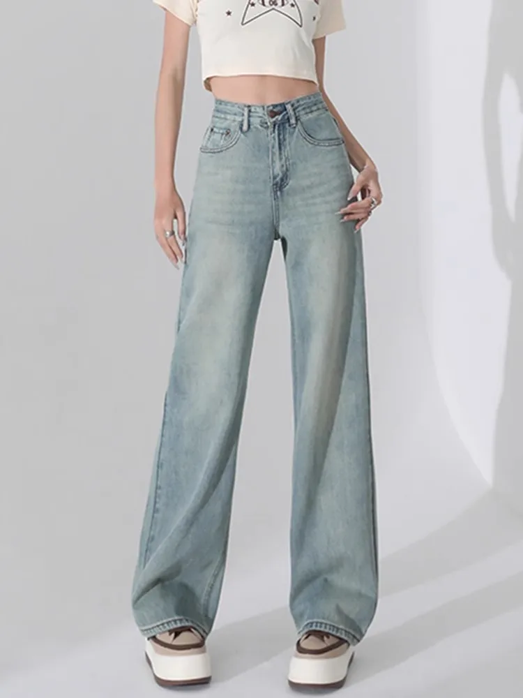 Women's Jeans 2025 Women's Straight-Leg Jeans High Waist Slim Jeans Stretch Jeans
Women's Jeans 2025 Women's Straight-Leg Jeans High Waist Slim Jeans Stretch Jeans