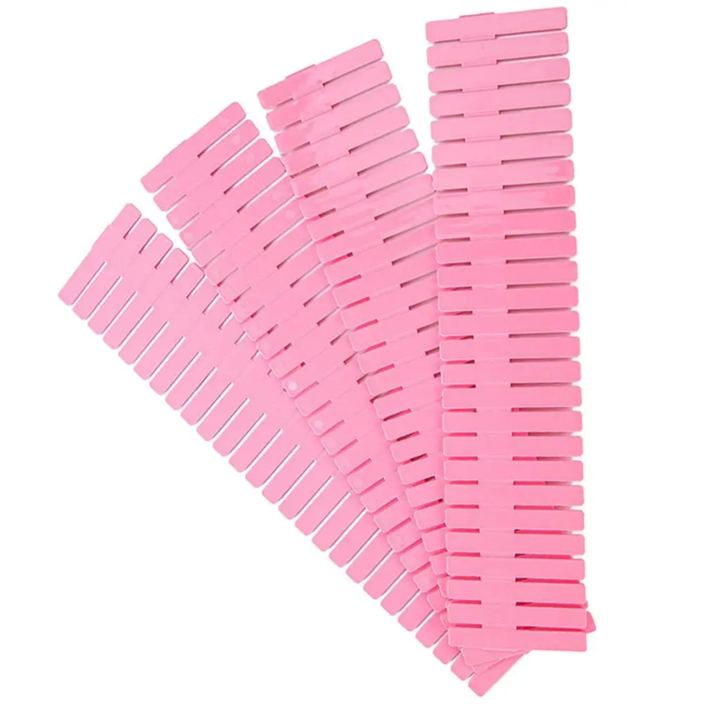 4 Pcs Drawer Divider 9 84x2 75 Inches Pink Storage Organizer For Underwear Socks Accessories Sundries Adjustable DIY Plastic
4 Pcs Drawer Divider 9 84x2 75 Inches Pink Storage Organizer For Underwear Socks Accessories Sundries Adjustable DIY Plastic