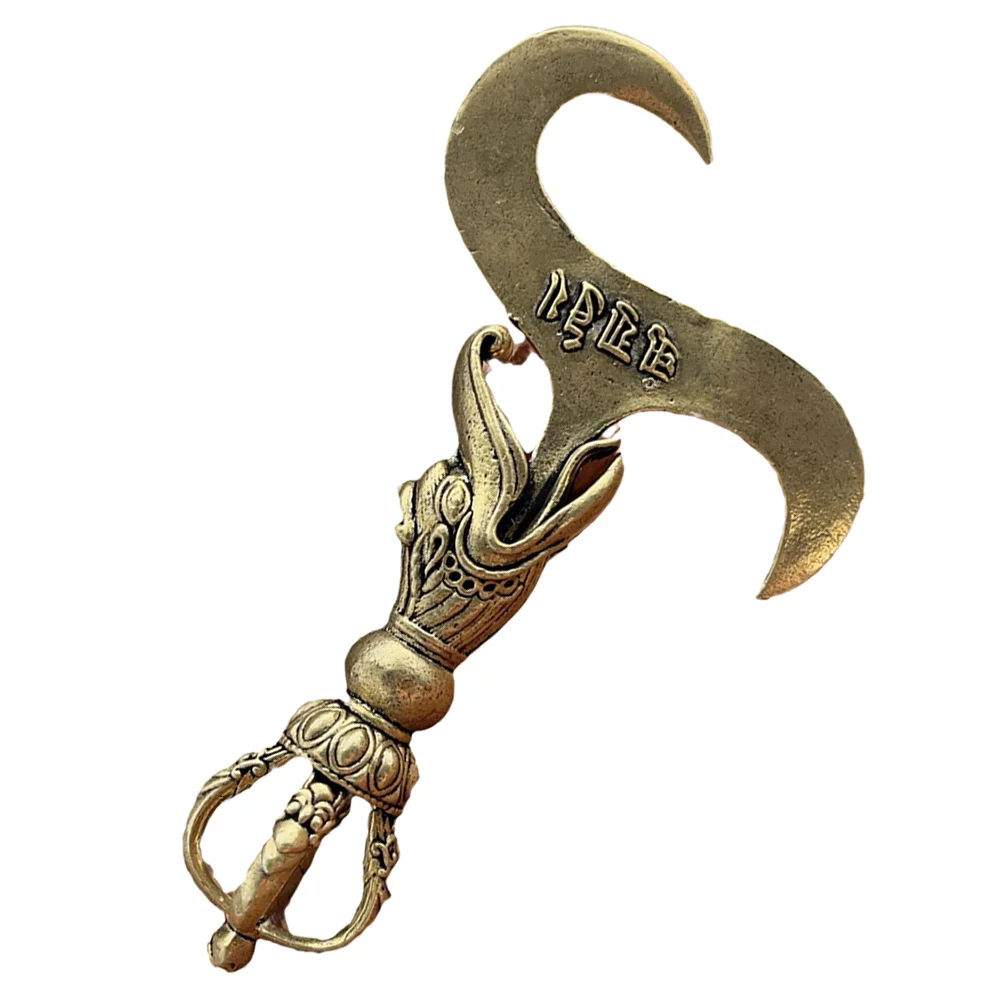 Brass Vajra Pestle Pendant Tibetan Retro Religious Ornament Decorative Hanging Decor Brass Vajra Ornament
Brass Vajra Pestle Pendant Tibetan Retro Religious Ornament Decorative Hanging Decor Brass Vajra Ornament