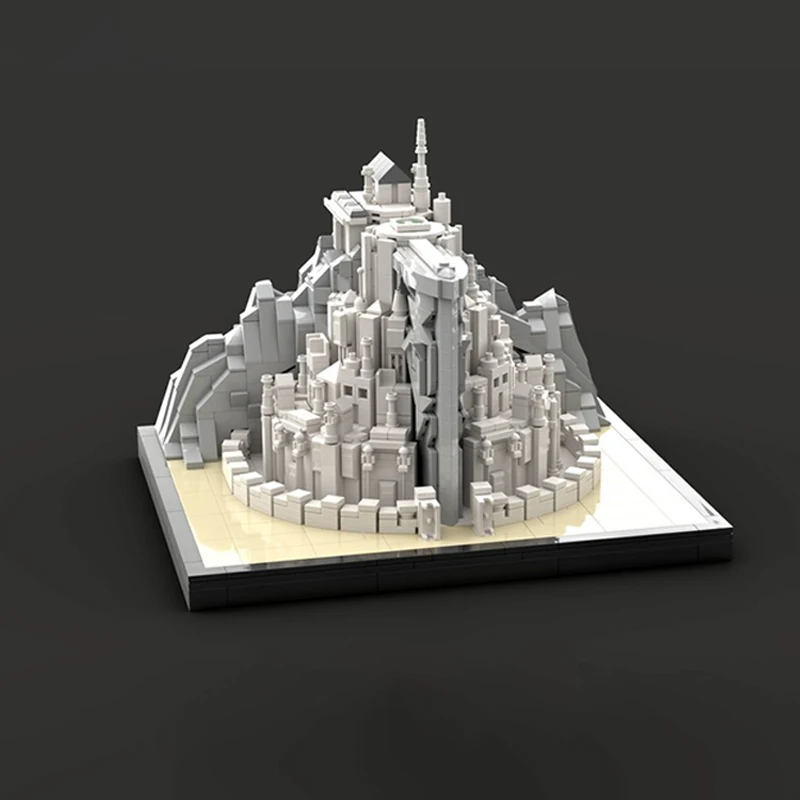 1492pcs MOC Midi Scale Tower Gondor Hobbit Lord Rings Model Building Blocks Architecture Toys Christmas Gift Education DIY Brick
1492pcs MOC Midi Scale Tower Gondor Hobbit Lord Rings Model Building Blocks Architecture Toys Christmas Gift Education DIY Brick