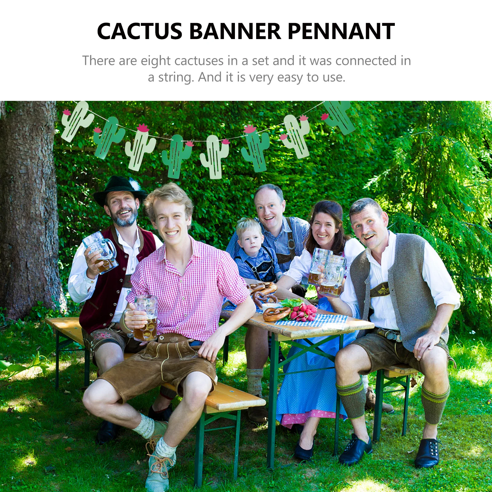 Double Sided Cactus Latte Art Banner Pennant for Wedding Party Decorations Summer Theme Bridal Shower Event Indoor Outdoor Use
Double Sided Cactus Latte Art Banner Pennant for Wedding Party Decorations Summer Theme Bridal Shower Event Indoor Outdoor Use