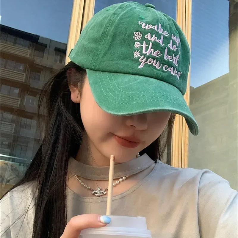 Ins white rose red baseball cap, street wear, washed letters embroidery, spring summer sky duckbill cap, children
Ins white rose red baseball cap, street wear, washed letters embroidery, spring summer sky duckbill cap, children