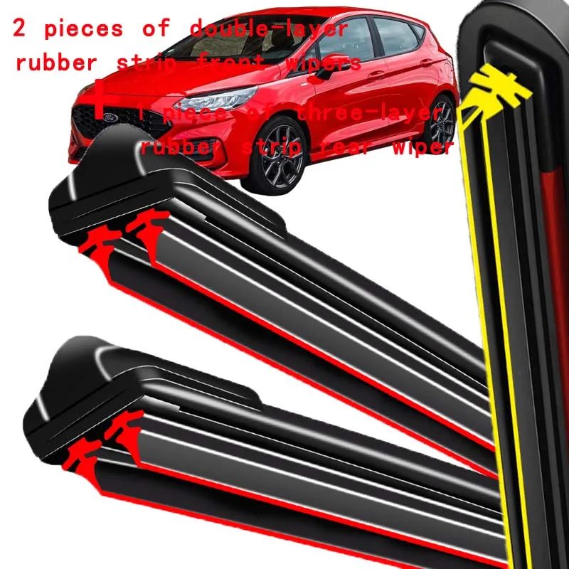 For Ford Fiesta 7 2017-2023 2018 2019 2020 2021 2022 Wiper Front & Rear Wiper Blades Windshield Windscreen Window 28"+14"+11"
For Ford Fiesta 7 2017-2023 2018 2019 2020 2021 2022 Wiper Front & Rear Wiper Blades Windshield Windscreen Window 28"+14"+11"