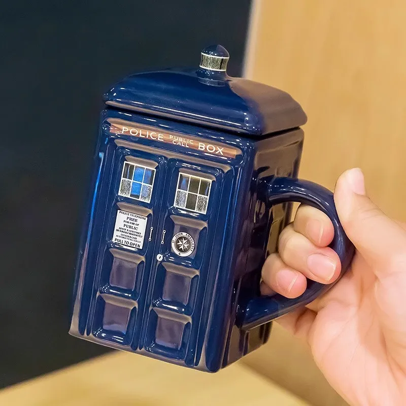 Керамические кружки для телефонной будки Creative Doctor. Закрытая керамика. Домашняя персонализированная чашка для кофе с молоком. Изысканные маленькие подарки. 
Керамические кружки для телефонной будки Creative Doctor. Закрытая керамика. Домашняя персонализированная чашка для кофе с молоком. Изысканные маленькие подарки.