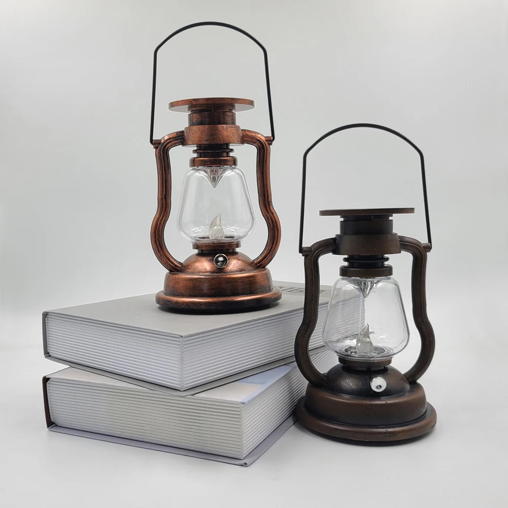 Solar Retro Classic Kerosene Lamp Portable LED Lantern Lights Antique Decoration
Solar Retro Classic Kerosene Lamp Portable LED Lantern Lights Antique Decoration