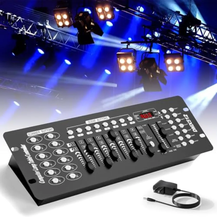 192 DMX Controller Use for Editing Program of Stage LightingDMX 512 DJ Controller Stage Light Controller Panel DMX Console for
192 DMX Controller Use for Editing Program of Stage LightingDMX 512 DJ Controller Stage Light Controller Panel DMX Console for