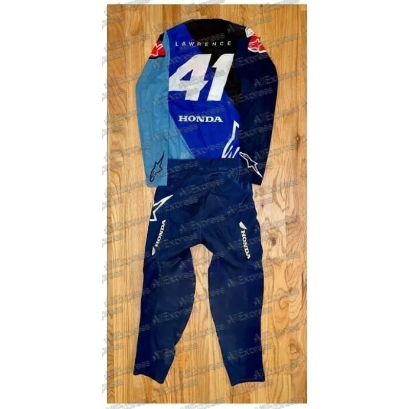 Honda 2025 #96 lawrence Motorcycle Mountain Bike Jersey Racing Sports Breathable Sweat Wicking Quick Long Sleeve and Pant Set
Honda 2025 #96 lawrence Motorcycle Mountain Bike Jersey Racing Sports Breathable Sweat Wicking Quick Long Sleeve and Pant Set