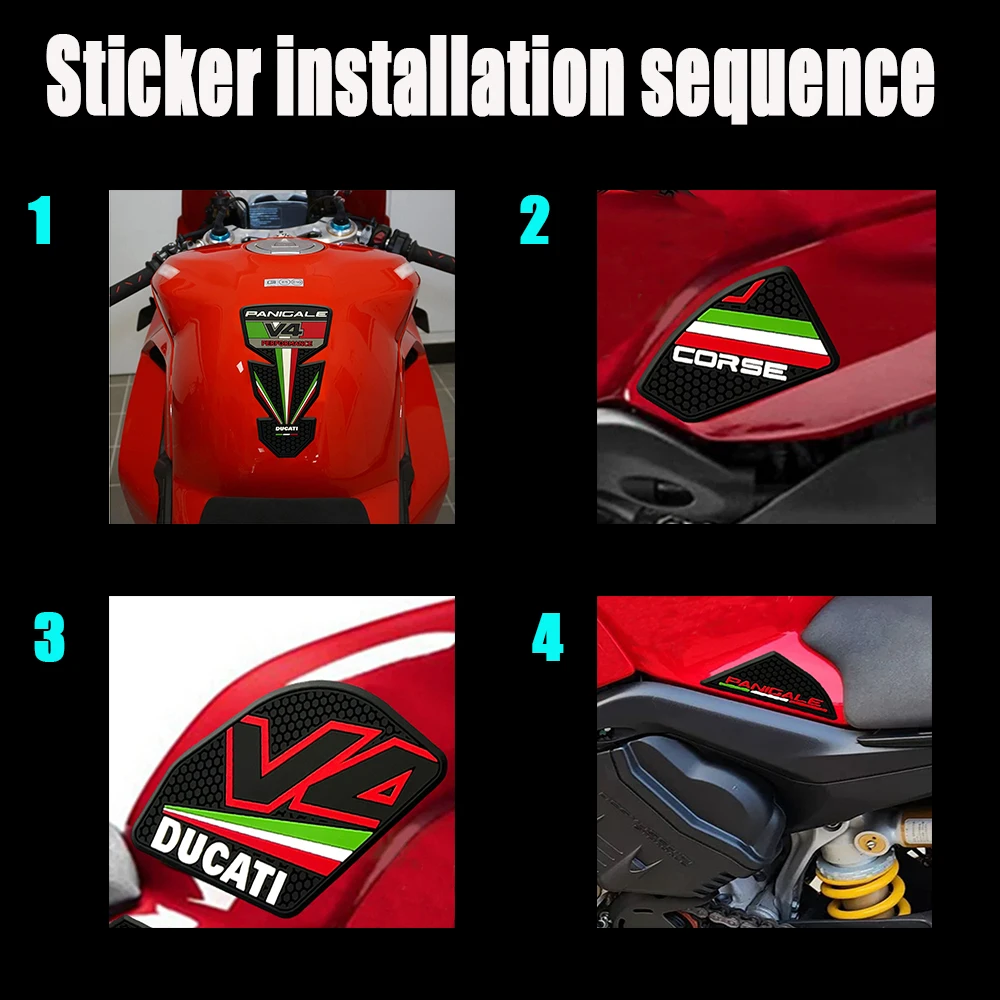 FOR Ducati Fuel Tank Grip Pads Knee Traction V4 Panigale V4S Streetfighter V4 S 2018 2019 2020 2021
FOR Ducati Fuel Tank Grip Pads Knee Traction V4 Panigale V4S Streetfighter V4 S 2018 2019 2020 2021