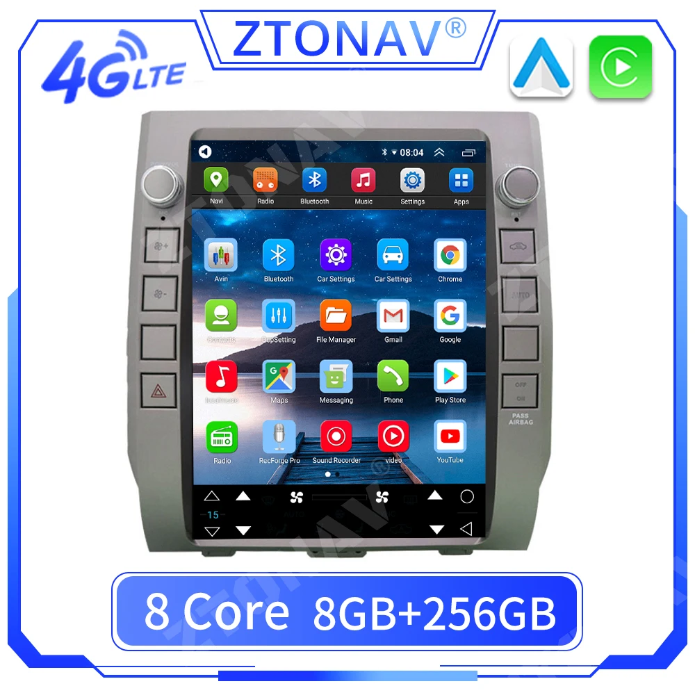 Car Radio Stereo For Toyota Tundra 2015 - 2020 Tesla style Android Screen Car Media Player GPS Navi Carplay Auto Headunit
Car Radio Stereo For Toyota Tundra 2015 - 2020 Tesla style Android Screen Car Media Player GPS Navi Carplay Auto Headunit