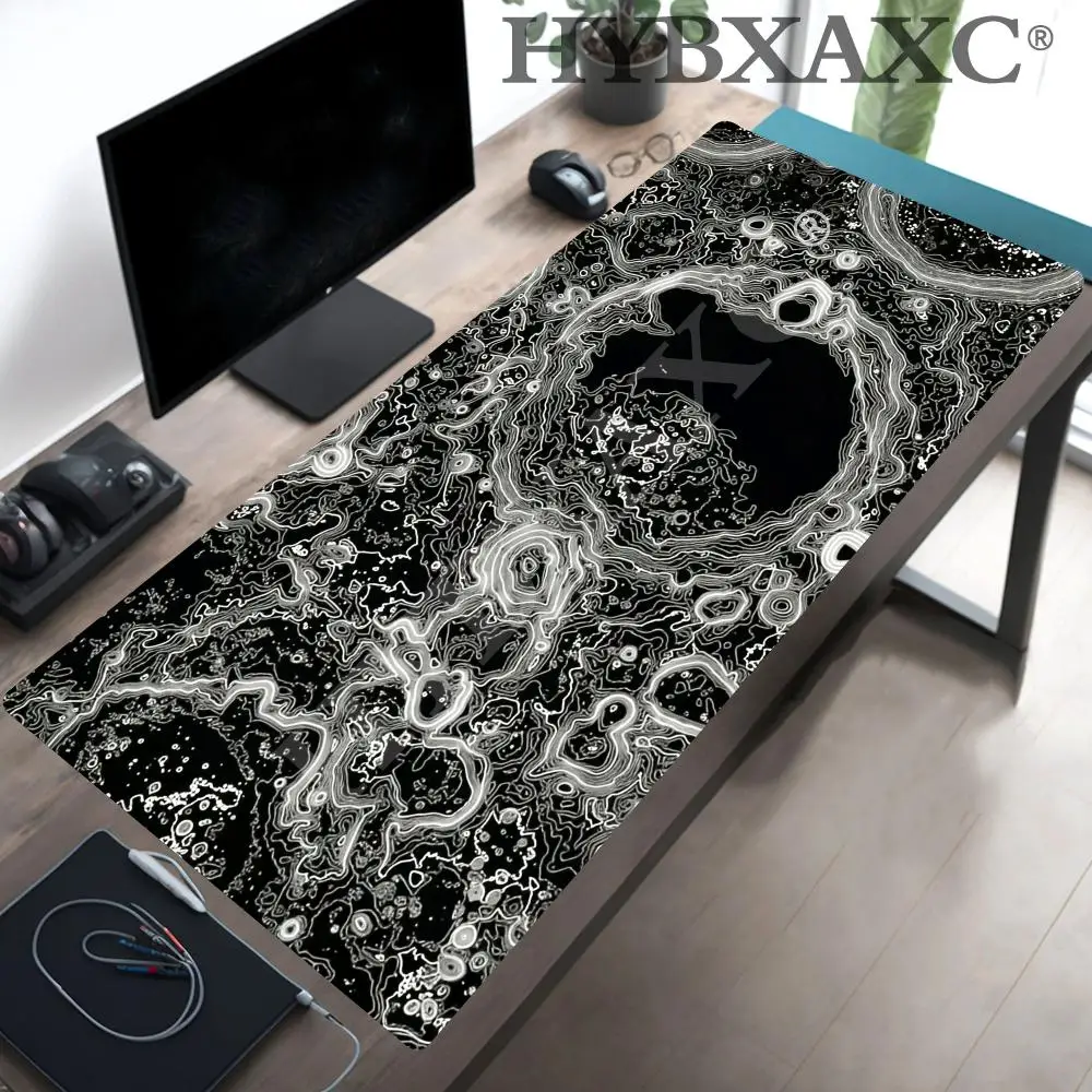 HYBXAXC Moon Topographic Mouse Pad Large Rubber Base Anti-slip PC Desk Accessories for Office and Gamer Keyboard Mats Decor Mat
HYBXAXC Moon Topographic Mouse Pad Large Rubber Base Anti-slip PC Desk Accessories for Office and Gamer Keyboard Mats Decor Mat