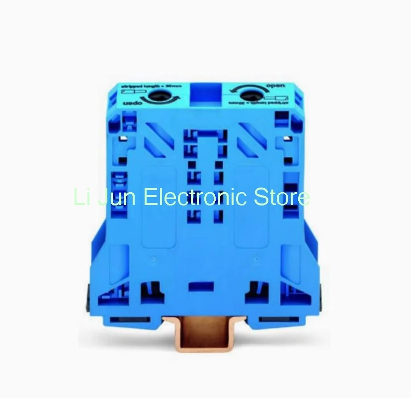 1pcs 285-154 High current 2-wire terminal block strong crimp spring connector 50 square meters
1pcs 285-154 High current 2-wire terminal block strong crimp spring connector 50 square meters