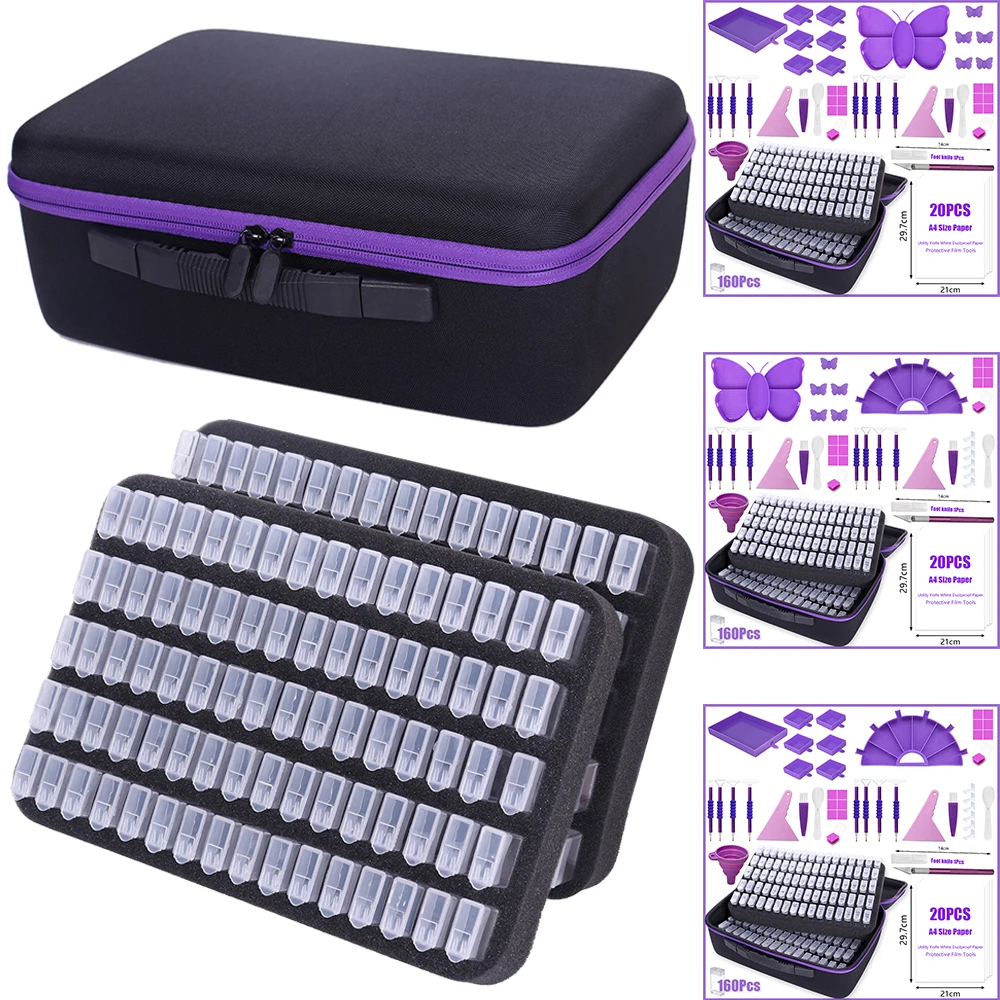 Diamond Painting Tools Plastic Organizer Drawer Storage Box Handbags Suitcase Makeup Supplies Multifunctional Boxes 5d Bottles
Diamond Painting Tools Plastic Organizer Drawer Storage Box Handbags Suitcase Makeup Supplies Multifunctional Boxes 5d Bottles