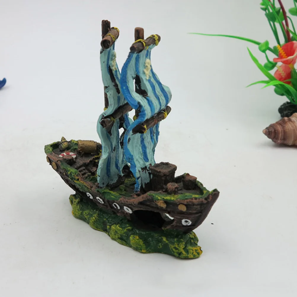 Sailboat Resin Aquarium Landscape Ornament Creative Fish Tank Decoration Durable Safe Aquarium Ornament Craft Fish Tank Decor 
Sailboat Resin Aquarium Landscape Ornament Creative Fish Tank Decoration Durable Safe Aquarium Ornament Craft Fish Tank Decor