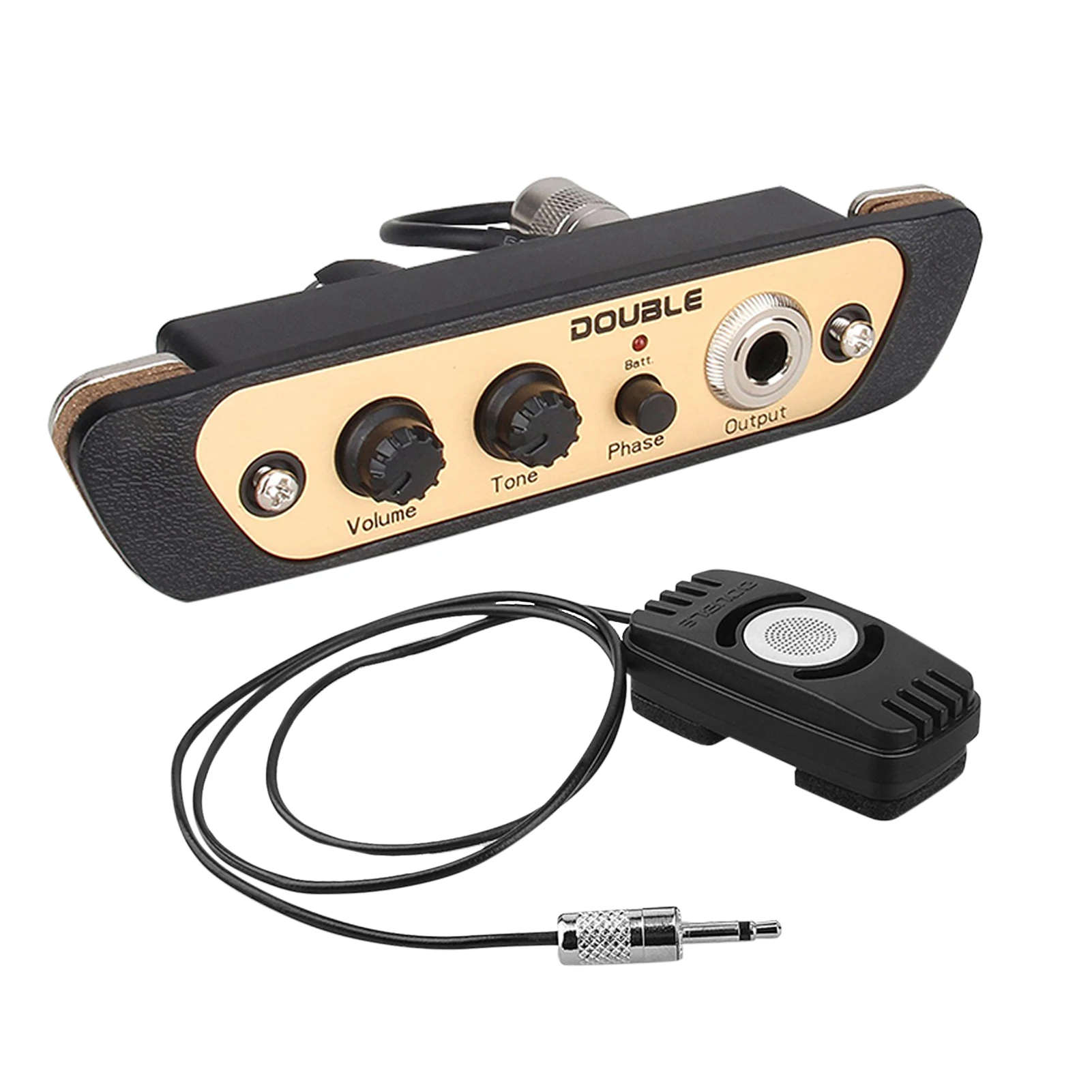 DOUBLE CJ01L Cajon Box Drum Preamp Pickup Musical Instrument Pickup with Mic 1/4 Inch Jack musical instrument pickup
DOUBLE CJ01L Cajon Box Drum Preamp Pickup Musical Instrument Pickup with Mic 1/4 Inch Jack musical instrument pickup
