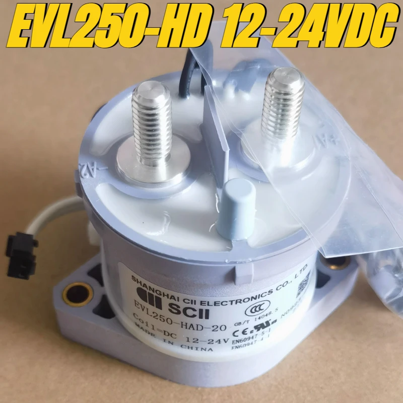 (Brand New Original)1pcs/lot 100% original genuine relay:EVL250-HD 12-24VDC 1000V 250A High voltage DC contactor relay
(Brand New Original)1pcs/lot 100% original genuine relay:EVL250-HD 12-24VDC 1000V 250A High voltage DC contactor relay