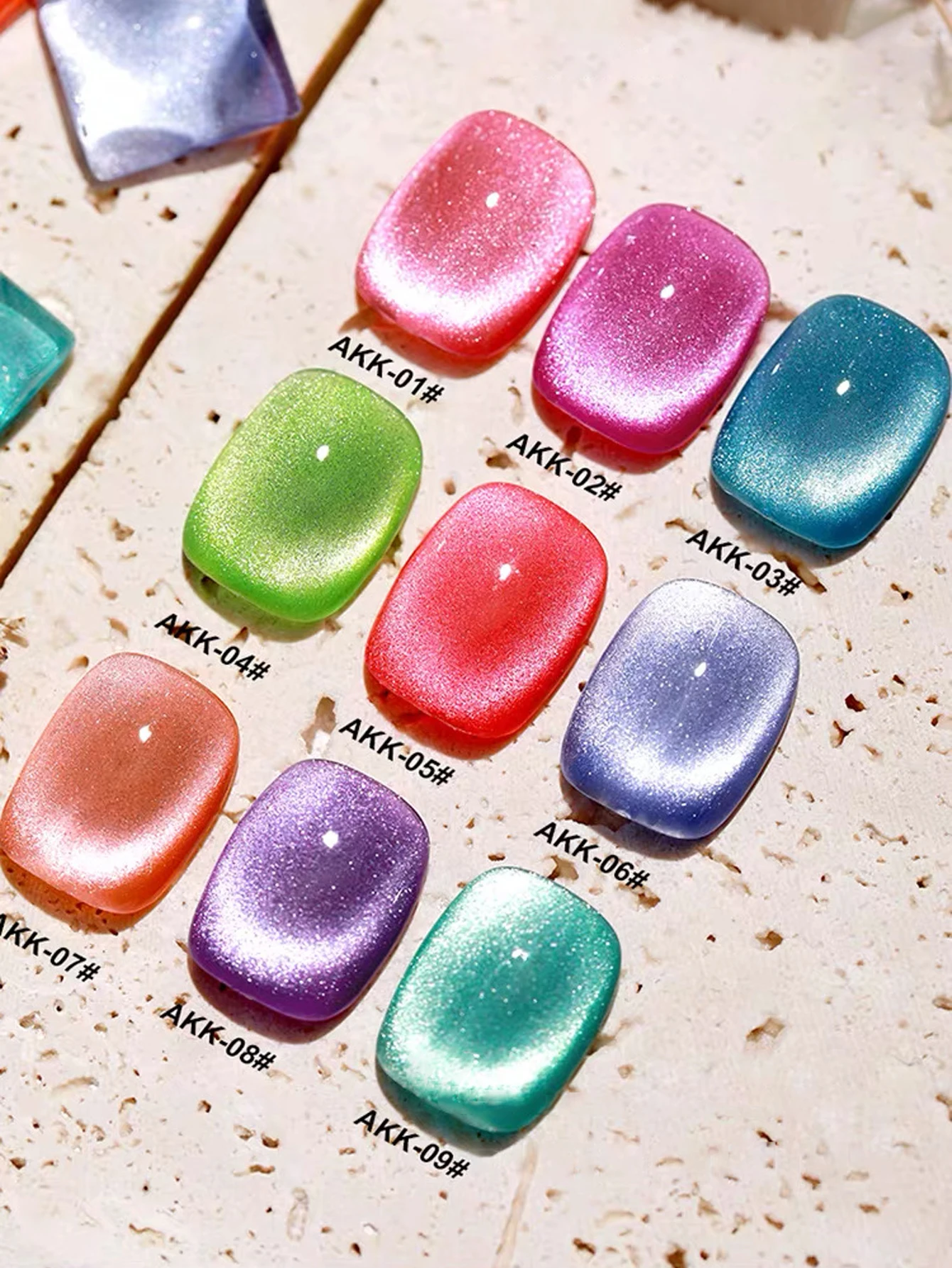 Lasts for 28 Days 1/9PCS 2025 New Nail Salon Art Colorful Flashy Seven-Color Fluorescent Crystal Glass Beads Gel Nail Polish
Lasts for 28 Days 1/9PCS 2025 New Nail Salon Art Colorful Flashy Seven-Color Fluorescent Crystal Glass Beads Gel Nail Polish