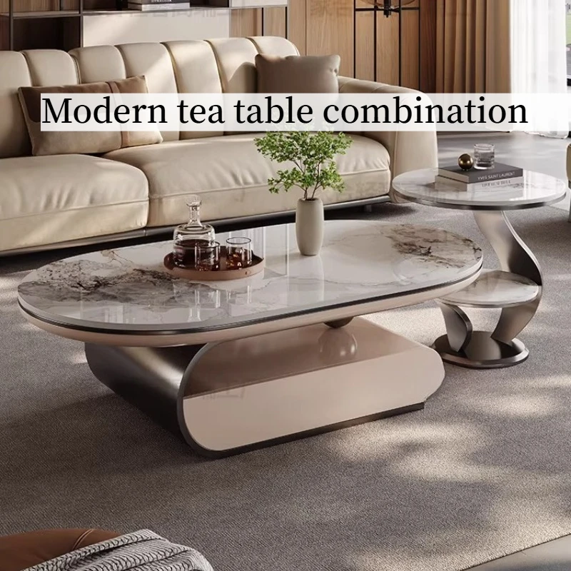 Rock Slab Luxury Coffee Table Combination Modern Minimalist Italian Side Table Designer High-end Home Living Room Furniture
Rock Slab Luxury Coffee Table Combination Modern Minimalist Italian Side Table Designer High-end Home Living Room Furniture