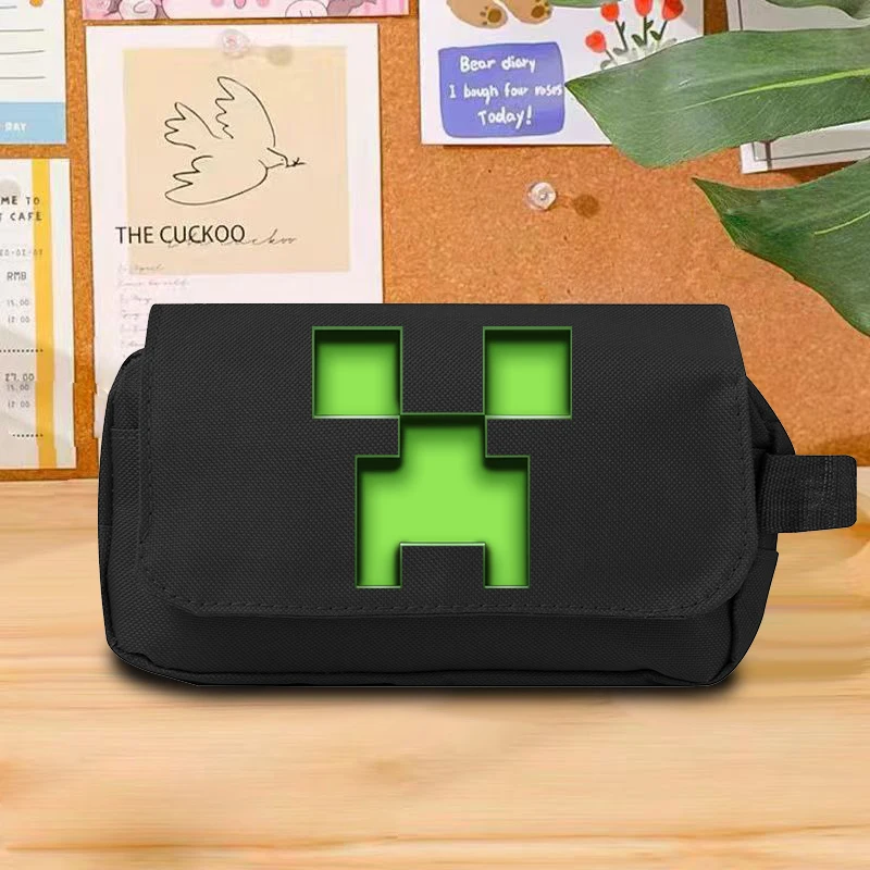 Miner Crafting Pixel Pencilcase Fashion Cartoon Anime Flip Cover Pencil Bag Cute Printed Stationary Storage Pouch Birthday Gifts
Miner Crafting Pixel Pencilcase Fashion Cartoon Anime Flip Cover Pencil Bag Cute Printed Stationary Storage Pouch Birthday Gifts