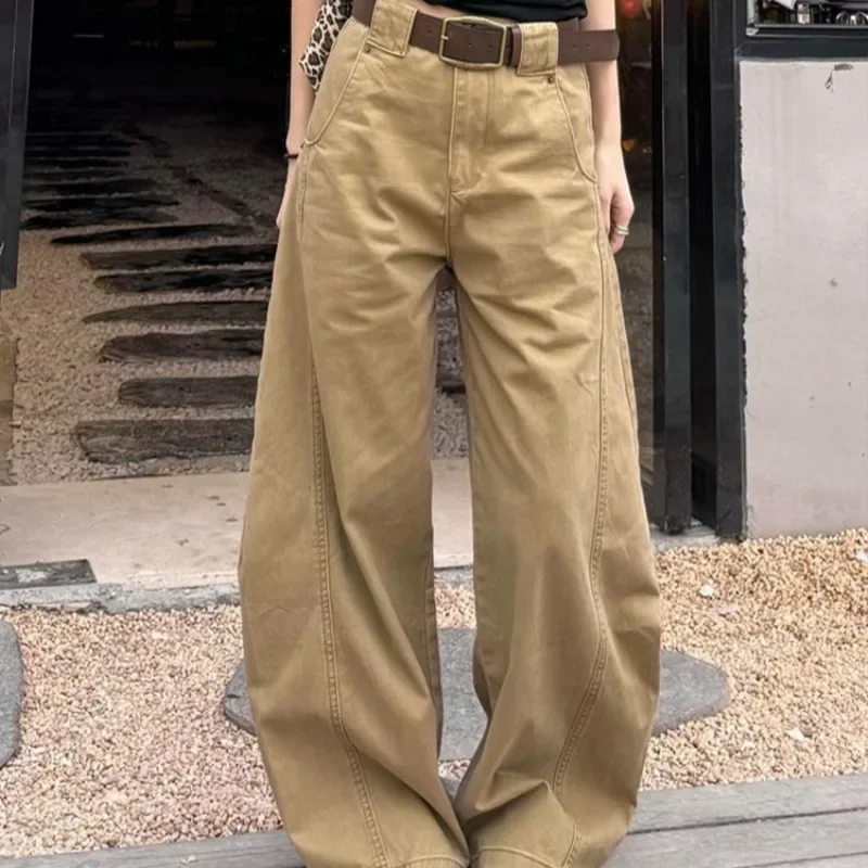American Retro Plus-size Loose And Laid-back Style Jeans For Women 2026 Trendy Corridor-shaped Floor-length Curved-blade Pants
American Retro Plus-size Loose And Laid-back Style Jeans For Women 2026 Trendy Corridor-shaped Floor-length Curved-blade Pants